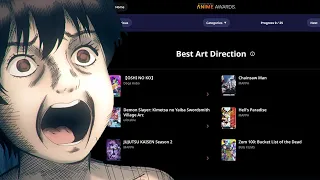 Голосуем на Crunchyroll Anime Awards 2024