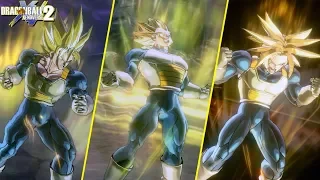 Dragon Ball Xenoverse 2 : The Ascended Saiyans Transformation MOD! Goku, Vegeta & Trunks