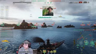 THE MOMENT WHEN TWO PLAYERS GET A KRAKEN - Shikishima in World of Warships - Trenlass