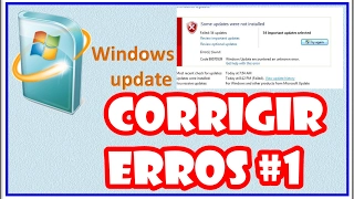 Corrigir erro no windows update