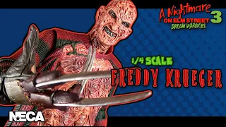 A Nightmare on Elm Street 3 The Dream Warriors Freddy Krueger | NECA 1/4 Scale Figure Review!