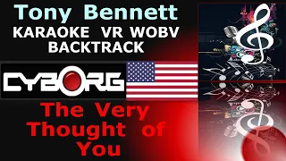 Tony Bennett   The Very Thought Of You KARAOKE VE WBV BACKTRACK