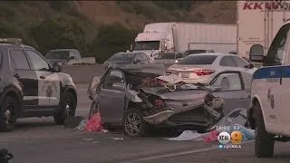 Deadly Pileup On The 210 Freeway