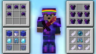 I got the strongest armor in hypixel uhc...
