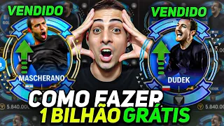 😱 A melhor ESTRATÉGIA para farmar COINS GRÁTIS no FC MOBILE