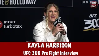 Kayla Harrison responds to “Ronda Rousey on Steroids” comments ahead of UFC 300