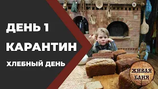 День 1 Мы дома!  Бояринцевы. Запасаемся. //Живая Баня Иван Бояринцев