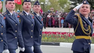 Во Владимире в честь 79-ой годовщины Дня Победы провели военный парад