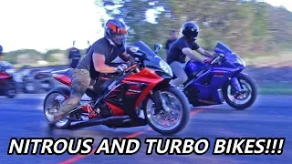 Street Bikes SHUT DOWN Road and Race!!! (Turbo Busa,GSXR,S1000RR)