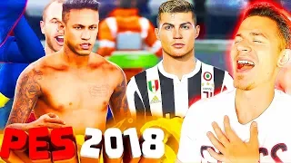 ПЕРВЫЙ РАЗ ИГРАЮ в PES 2018 myClub | МОЯ ПЕРВАЯ КОМАНДА Pro Evolution Soccer 18