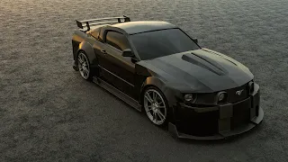 Speed Modeling | Mustang GT Razor from Need For Speed Most Wanted