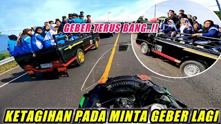 REAKSI CEWEK" KETIKA DI GEBER MOGE ZX10R KNALPOT BACOD😍