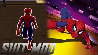 Ultimate Spider-Man NEW ANIMATED SERIES SUIT MOD (PC Gameplay)