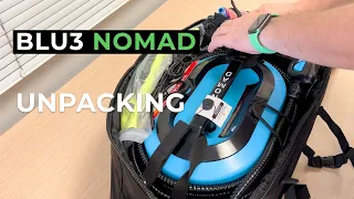 Unpacking of the Diving System BLU3 Nomad