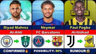 New Confirmed Transfers & Rumours! 😱🔥 ft. Neymar, Paul Pogba, Riyad Mahrez…