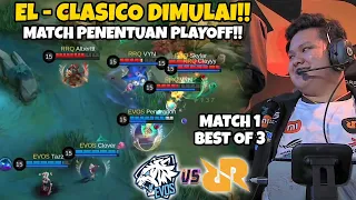 Ini Nih EL-CLASICO!!! Penentuan bagi Tim EVOS!! Matchnya Bikin Merinding bgt!! match 1 EVOS VS RRQ