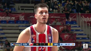 AdmiralBet ABA League 2022/23, Round 26 match: Crvena zvezda Meridianbet - Split (17.4.2023)