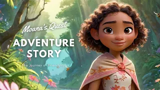 Moana's Quest | The Journey of Friendship | Bedtime Stories | Adventure Story