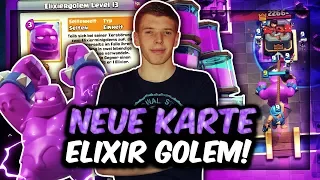 ELIXIERGOLEM ENTHÜLLT - BESTE NEUE KARTE JEMALS?! | VÖLLIG NEUE FUNKTION! | Clash Royale Deutsch