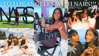 VLOG with NARS in LOS ANGELES!!! ♡ (brand trip behind the scenes, influencer tea, so much FUN!!!)