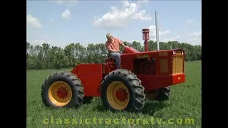 Big Diesel Power - 1966 Versatile D-100 Four Wheel Drive Articulating Tractor - Classic Tractors Tv