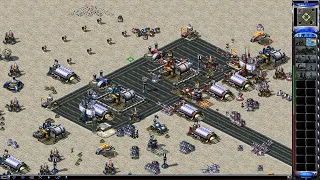 Red Alert 2 Yuri's Revenge - 2 vs 5 Hard AI