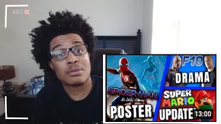 Spider-Man No Way Home Poster, Mario Movie Update, Fast 10 Issues REACTION!