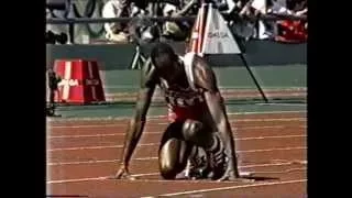 1988 Olympics Men's 400m Hurdles Final, Seoul, South Korea