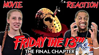 FRIDAY THE 13TH The Final Chapter | MOVIE REACTION | Her First Time Watching |  JASON AINT PLAYIN😱