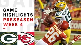 Packers vs. Chiefs Highlights | NFL 2018 Preseason Week 4