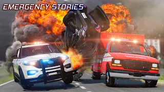 Emergency Stories - HIGHWAY FOG PILE-UP 13/05/2023 - BeamNG.Drive Movie