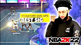 THIS IS THE BEST HIDDEN SIG IN NBA 2K22 SEASON 9 EVERY GUARD HAS TO TRY THIS IT CANT BE STOPPED😱