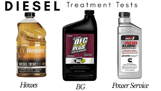 Save YOU Money Treating Diesel - Testing Howes vs BG DFC  and a look at Power Service too