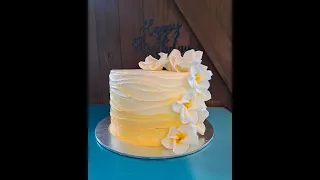 How to make a frangipani flower with fondant