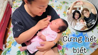 Vượt 466km đến thăm con gái rượu của vợ chồng bà Nhân, ta nói cưng hết biết