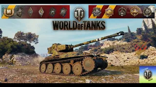 WOT replay AMX 12 t - 11 kills - 2,5K damage VI level