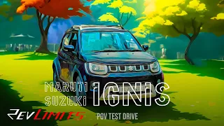 2023 MARUTI SUZUKI IGNIS | ALPHA | 1.2L 82 Bhp | POV Test Drive #74 | RevLimits |