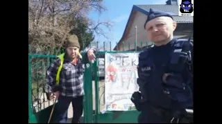 KONONOWICZ DZWONI NA POLICJĘ I USTAWIA ICH LAJT PIOTRKA 13.04.2022 DYMY BOŻE