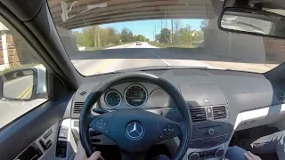 W204 Mercedes C300 6-Speed - Air Lift Performance POV Impressions