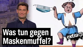 Corona bei Großveranstaltungen und an Schulen | extra 3 | NDR