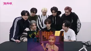 straykids reaction to NiziU 「HEARTRIS」mv