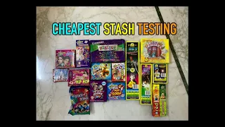 CHEAPEST DIWALI CRACKER STASH TESTING || LATEST COCK BRAND CRACKERS STASH🔥😍