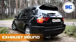 BMW X3 E83 3.0 M54B30 231PS 170Kw REMUS Exhaust Sound REMUS Muffler 0862040504 Sound TEST