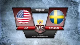 WW U18. GMG USA - Sweden