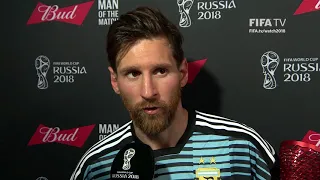 Lionel MESSI (Argentina) - Man of the Match - MATCH 39