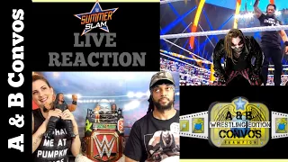 Summerslam - Roman Reigns Return - Live Reaction!