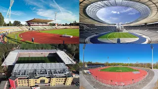 All BERLIN Football STADIUMS 2022 (from 1st to 6th division; 32 stadiums)