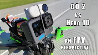 Insta360 GO 2 vs GoPro Hero 10 Black | FPV Perspective 📷