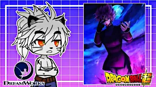 🥀•Los Villanos/Antagonistas De DreamWorks Reaccionan A Goku Black•💀//Original//💜[Gacha Club]💜