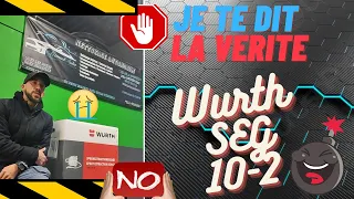 Wurth Seg 10-2 Injecteur extracteur🤨 ( je te dit tout ) ça ma cassé les couill**😤